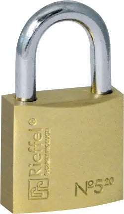 RIEFFEL SWITZERLAND Vorhängeschloss Nr.5 13mm A11282 Messing Idealshop