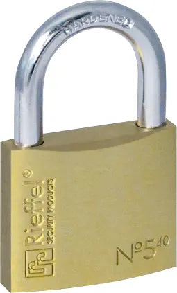RIEFFEL SWITZERLAND Vorhängeschloss Nr.5 24mm A11288 Messing Idealshop
