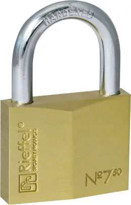 RIEFFEL SWITZERLAND Vorhängeschloss Nr.7 29mm A20823 Messing Idealshop