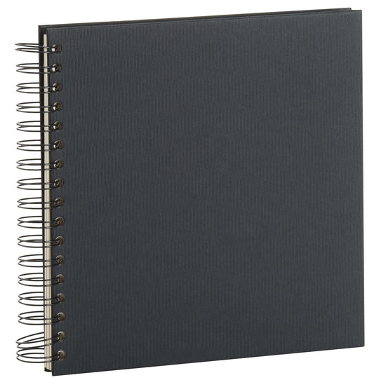 RÖSSLER Fotoalbum 1329452706 23x23cm, schwarz/off-white Idealshop