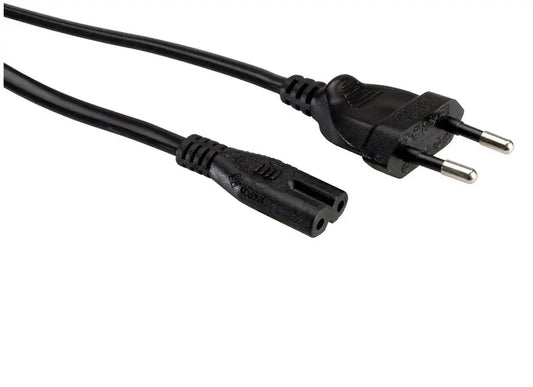 ROLINE Netzkabel Black 19.07.2096 Euro-Flach auf C7 Buchse 1.8m Idealshop