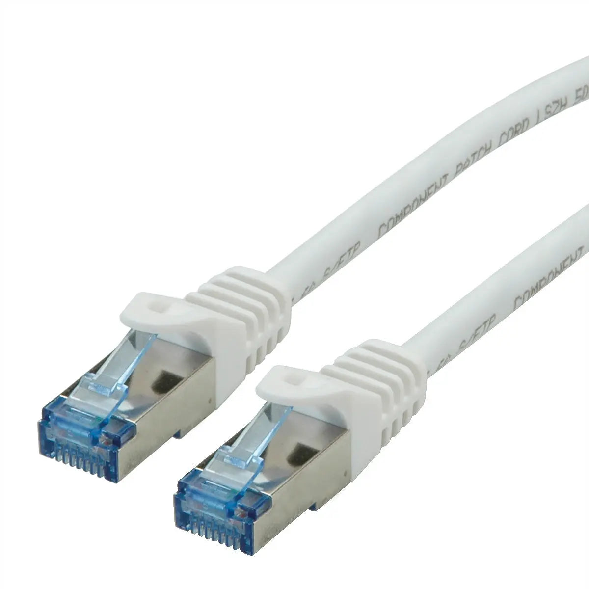 ROLINE Patchkabel, CAT.6a S/FTP 21.15.2861 White, halogenfrei, CL 1m Idealshop