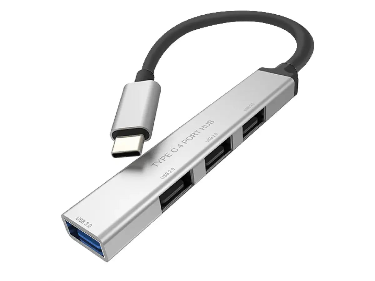 ROLINE USB-C 3.2 Gen1 Hub, 4fach 14.02.5053 1x USB 3.0, 3x USB 2.0 Idealshop