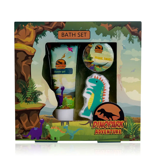 ROOST Badeset Dinopark 6052084 Duft Apfel grün Idealshop