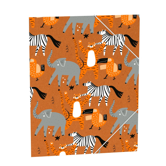 ROOST Gummizugmappe Ec-oooh! A4 529466 Animals Idealshop