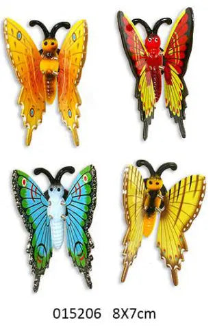 ROOST Magnet Schmetterling 015206 8x7x7cm ass. Idealshop