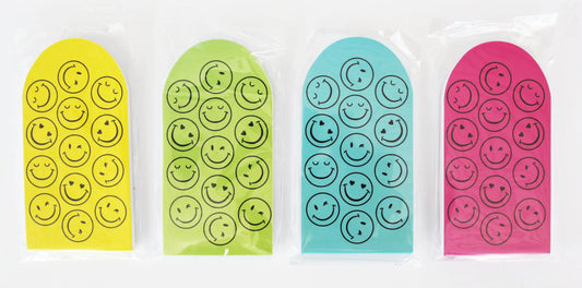 ROOST Notizblock 21579 Smiley 4 ass. Idealshop