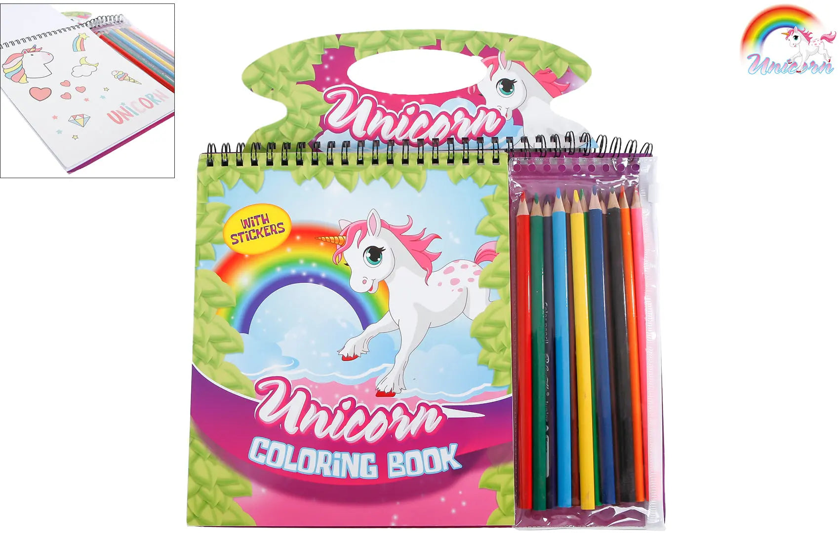 ROOST     Unicorn Malbuch        21x26cm Idealshop