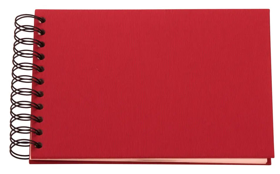 RÖSSLER Fotoalbum 1329452361 19.5x14.5cm, rot/off-white Idealshop