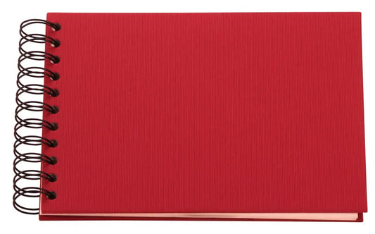 RÖSSLER Fotoalbum 1329452361 19.5x14.5cm, rot/off-white Idealshop