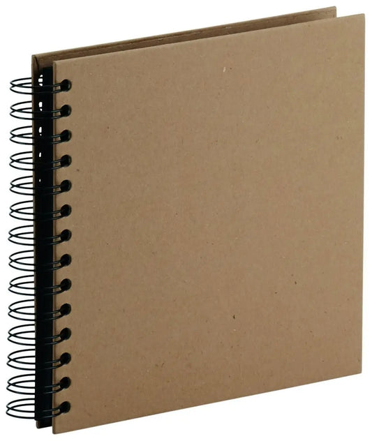 RÖSSLER Fotoalbum 1329452625 18x18cm, kraft/schwarz Idealshop