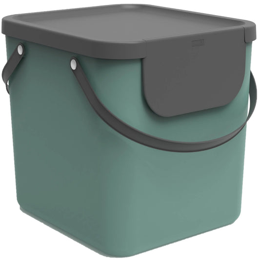 ROTHO Recyclingbox Albula 40lt 1034405092 Mistletoe green 358x340x400mm Idealshop