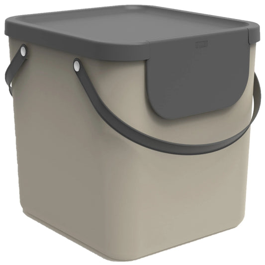 ROTHO Recyclingbox Albula 40lt 1034407422 Cappuccino 358x340x400mm Idealshop