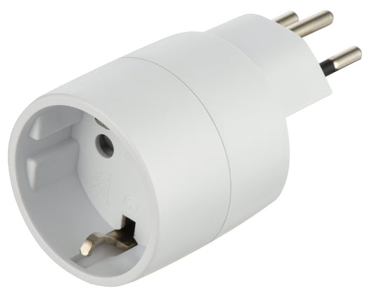 S-ELECTRO Reisestecker, weiss 85.701 Idealshop