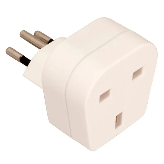 S-ELECTRO Reisestecker 04.8014S weiss,CH-Grossbitannien Idealshop