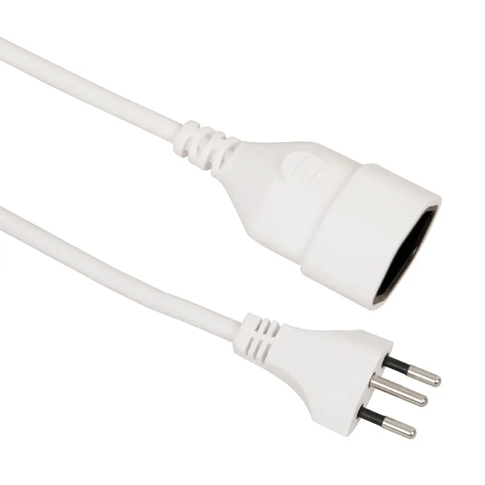 S-ELECTRO Verlängerungskabel 02.900.5WS weiss, 5m Idealshop