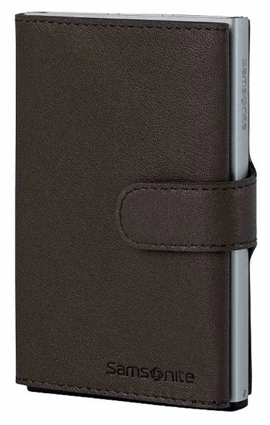 SAMSONITE Slide Up Wallet     dark brown Idealshop