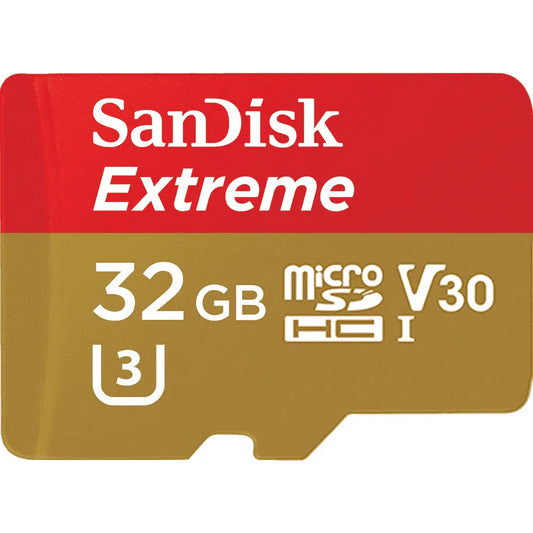 SANDISK Extreme microSDHC 32GB 80090 SDSQXAF-032G-GN6MA 100MBs Idealshop
