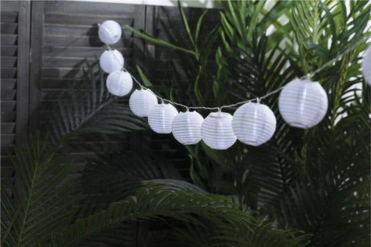SCHOENENB Solar Lichterkette  Lampion Idealshop