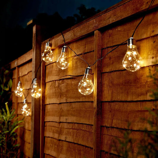 SCHOENENB Solar Lichterkette Vintage Idealshop