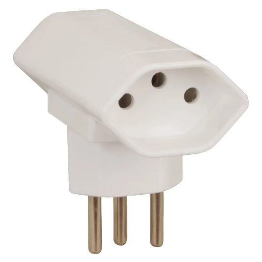 SCHOENENBERGER Abzweigstecker 2xT13 06.460.WS 2xT13 weiss Idealshop