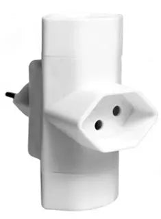 SCHOENENBERGER Abzweigstecker 3xT13 06.480.WS 3xT13 weiss Idealshop