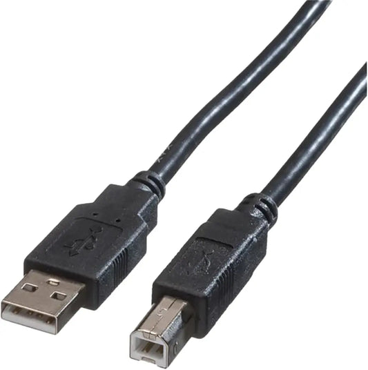 SCHOENENBERGER Cable USB-A to USB-Printer 90.003/11.02.8818 1.8m black Idealshop