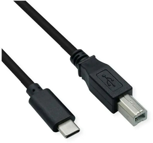SCHOENENBERGER Cable USB-C to USB-B 90.002/11.02.8336 1.8m, USB 2.0 black Idealshop