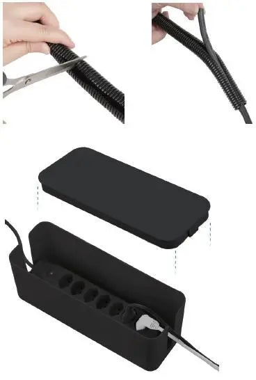 SCHOENENBERGER Kabelbox set 85.5200.SZ schwarz Idealshop