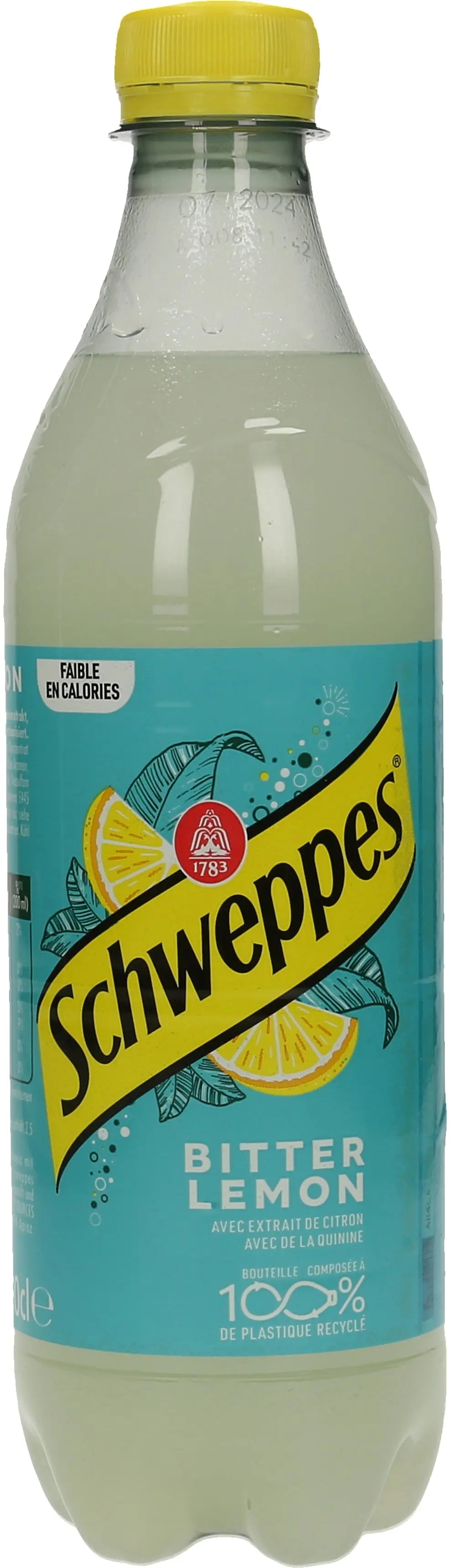 SCHWEPPES Bitter Lemon Pet 8236 50 cl, 6 Stk. Idealshop