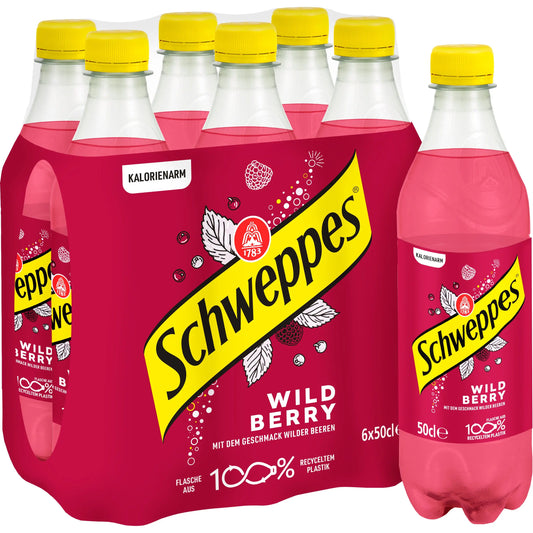 SCHWEPPES Wild Berry 11020621 50 cl, 6 Stk. Idealshop