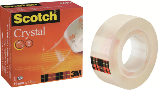 SCOTCH    Crystal Tape 600      19mmx10m