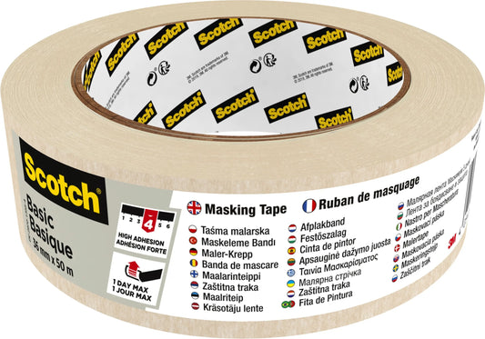 SCOTCH Abdeckband Basic 36mmx50m BASIC3650 beige Idealshop