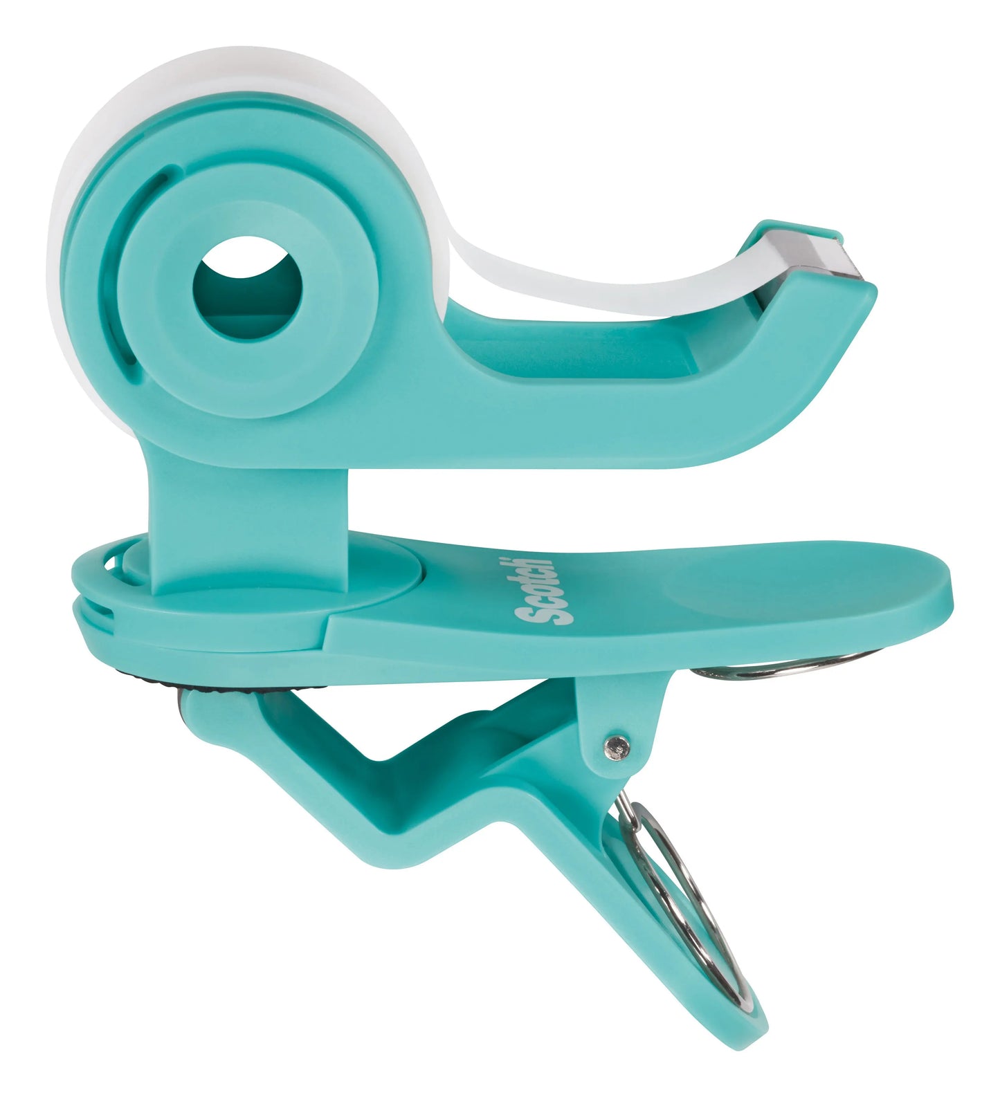 SCOTCH Abroller Clip and Twist türkis C19-CLIP-TL 1 Rolle Magic Tape 19mmx8.89m Idealshop