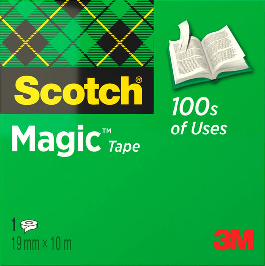 SCOTCH Magic Tape 810 19mmx10m 8101910K unsichtbar, beschriftbar Idealshop