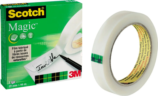 SCOTCH Magic Tape 810 19mmx66m 8101966K unsichtbar Idealshop