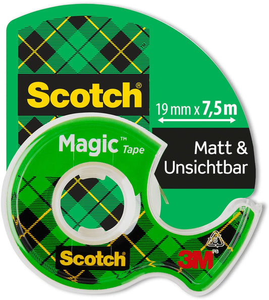 SCOTCH Magic Tape 810 19mmx7.5m 8-1975D auf Abroller Idealshop