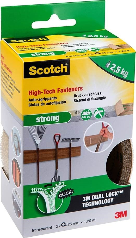 SCOTCH    Druckverschluss      25mmx1,2m