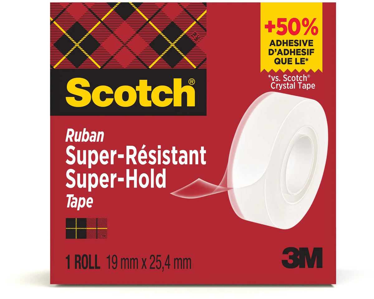 SCOTCH Super-Hold 19mmx25.4m 700N transparent Idealshop