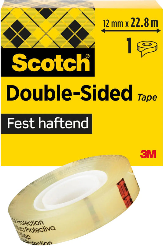 SCOTCH Tape 665 12mmx22,8m 6651223K doppelseitig Idealshop