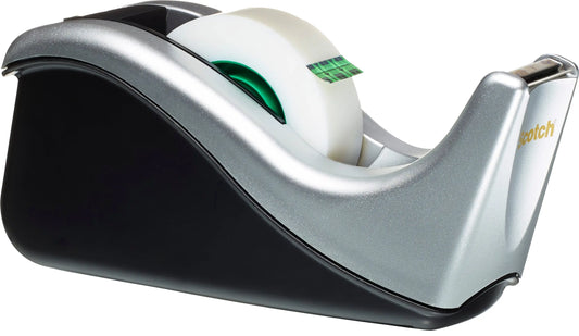 SCOTCH Tischabroller silber/schwarz C60-ST inkl.1 Rol.Magic 810 19mmx33m Idealshop