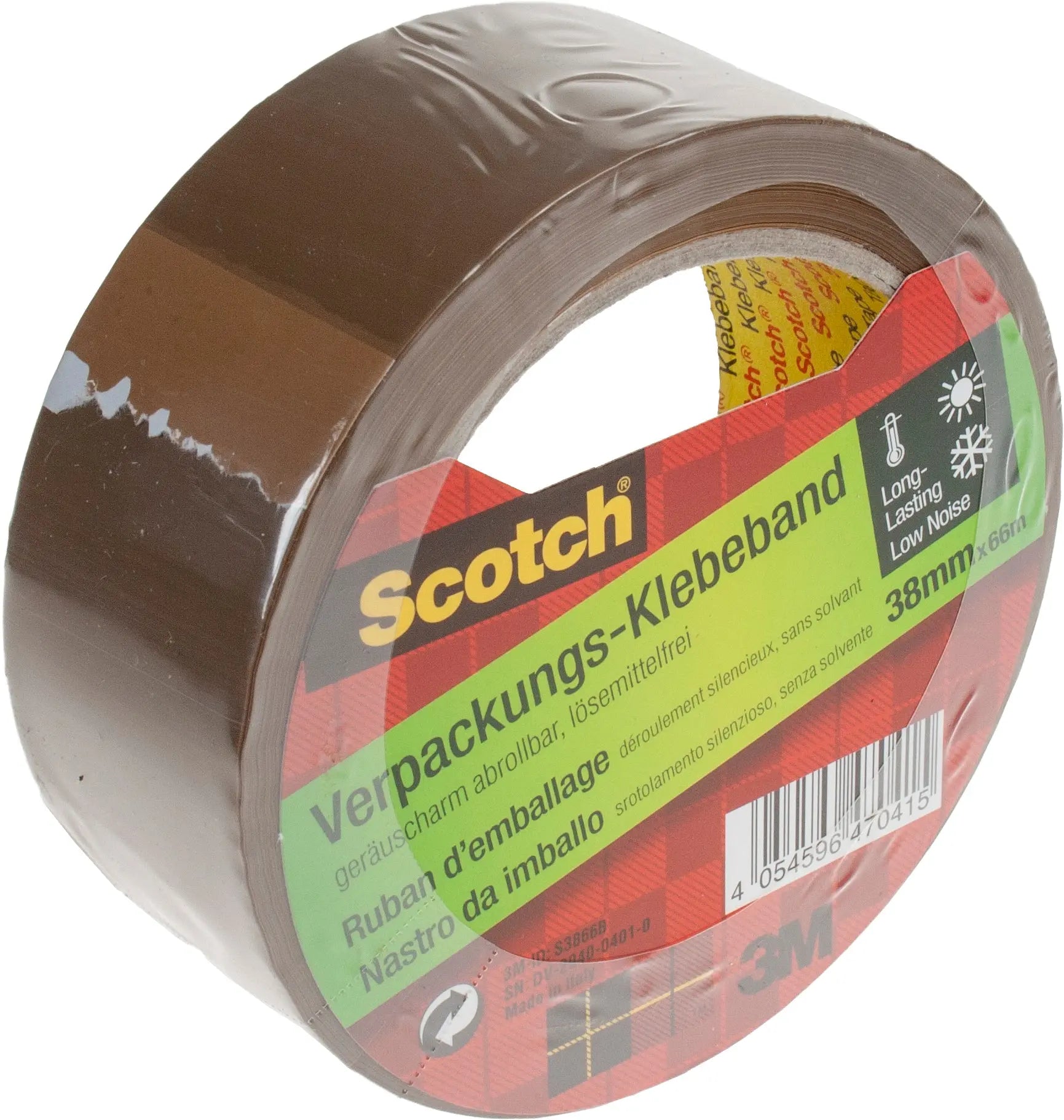 SCOTCH Verpackungs-Klebeband S3866B braun 38mm x 66m Idealshop