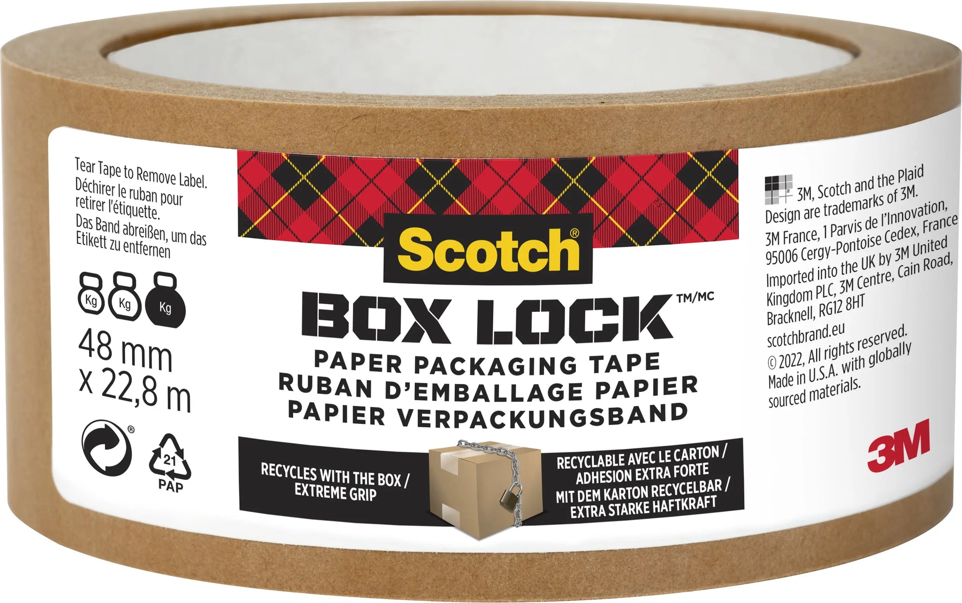 SCOTCH    Verpackungsband     48mmx22.8m Idealshop