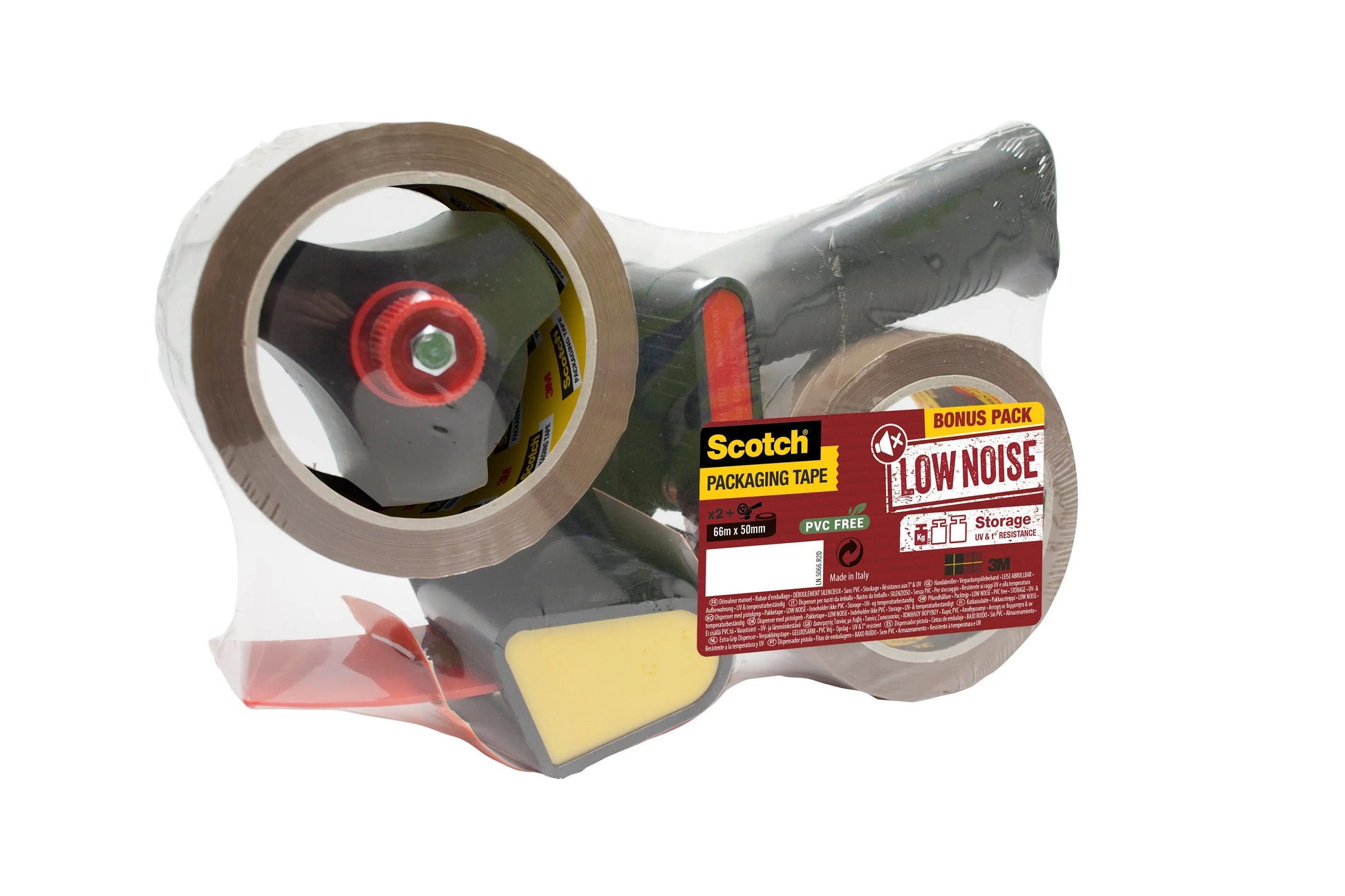 SCOTCH Verpackungsband 50mmx66m 7100298857 1 Abroller + 2 Rollen Idealshop