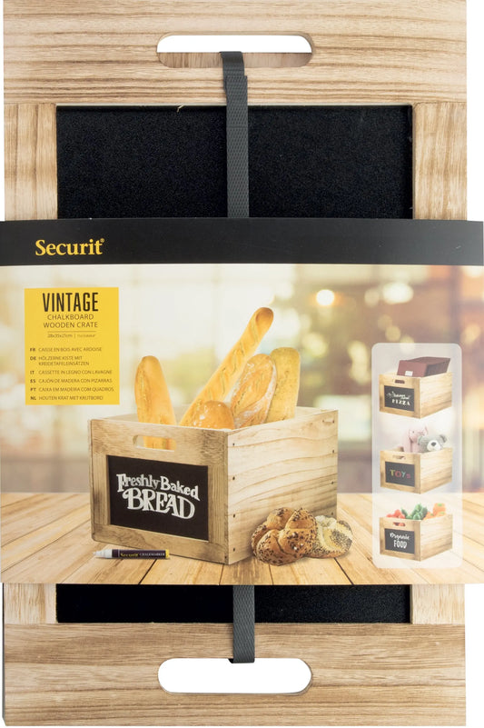 SECURIT Holzbox TABLECADDY CR-CB braun 21x35x28.3cm Idealshop