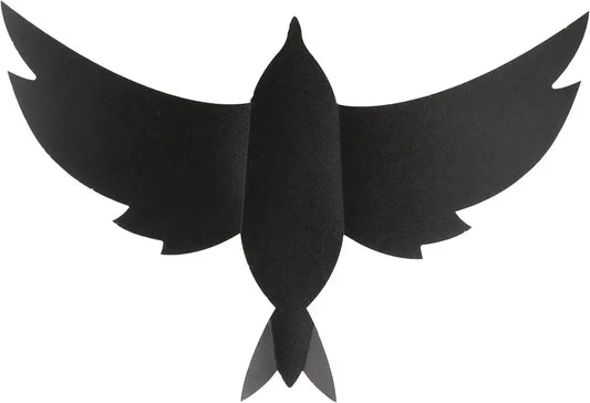 SECURIT Kreidetafel 3-D Bird W3D-BIRD schwarz, 7 Stück 28x16.3x1cm Idealshop