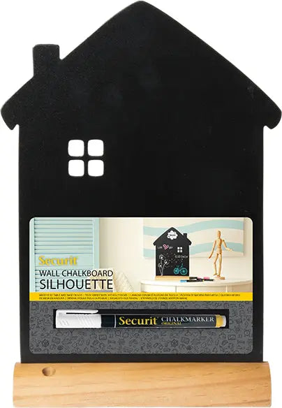 SECURIT Kreidetafel HOUSE FBT-HOUSE schwarz 32x23x6cm Idealshop