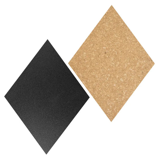 SECURIT Kreidetafel/Kork Set DIAMANT FB-CB-DIA 7-teilig 33.2x22.4x2cm Idealshop