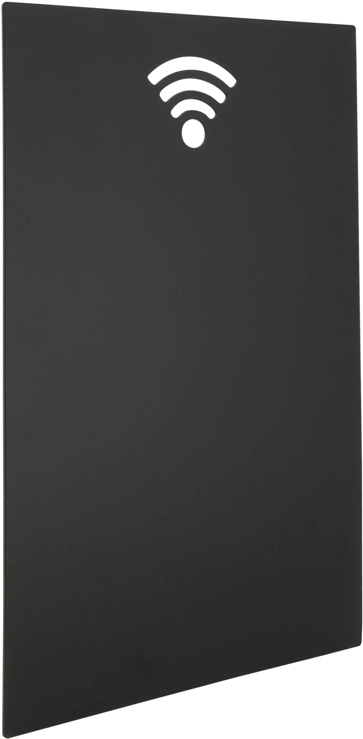 SECURIT Kreidetafel WIFI FB-WIFI schwarz 38x25x0.3cm Idealshop
