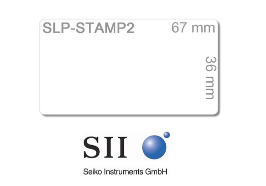 SEIKO Etiketten Briefmarken 36x67mm SLPSTAMP2 weiss 2x310 Stk. Idealshop